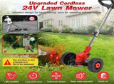 Whipper Snipper Mower Cordless Grass Trimmer Lawn Cutter Battery Brushcutter V201-QUEW13009451
