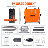 VEVOR 5 KW Diesel Air Heater, Bluetooth App Control All-on-one Diesel Heater with Automatic Altitude V952-ZCJRQLS12V5KWQ0W3V9
