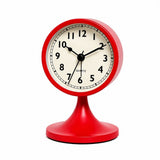 Nordic Style Metal Round Alarm Clock, Vintage Creative Silent Desk Clock, Student Bedside Night V1370-AZ4-25479