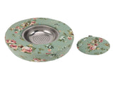 Moxibustion Cushion Rotatable Temperature Control Round Warm Moxa Cone Box Holder Moxibustion Sit V1294-YM0901-3111230280212