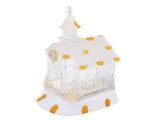 LED Lighted Xmas House Music Box USB Battery Operated Snow Frosted Glittering Village Building Xmas V1294-YM0901-3115250056411