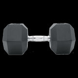 10KG Commercial Rubber Hex Dumbbell Gym Weight V63-794095