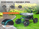 Garden Cart Rolling Workseat with Wheels, Gardening Stool for Planting, 360 Degree Swivel Seat, V952-KDJQXKQX0000M1EWPV0