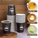 540x Disposable Coffee Cups with Lids 8oz Strong Takeaway Paper Take Away Bulk V563-PA0877-15L-1BOX