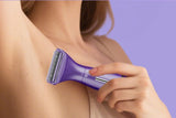 6-in-1 Women Electric Shaver Replaceable Heads for Whole Body Private Epilator Shaving Razor V1263-JX-6631-1
