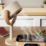 Rechargeable Portable Kitchen Range Hood with Active Carbon Filter and Low Noise Fan for Family V1189-LC-HW-00462