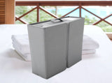 Grey Bed Sheet Organizer, Soft and Space-Saving with Easy Pull Handles V1192-AZ-W-25534