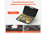 Brake Master Bleeder Kit, 17 Pcs, Professional Brake Bleeder Adapter Set with Complete Kit & Handle, V952-CCYGHSPQTJ17GSTKOV0