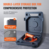 Glass Suction Cup, 203 mm 2 Pack 278 kg Capacity, Vacuum Suction Cup with Steel Handle & Carry Box, V952-YXZKXPJS2J8Y6ZTC8V0