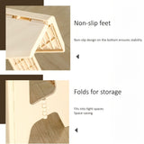 Gray folding step stool, compact stool, non-slip step stool, heavy-duty stool, home accessory, V1102-102-65455