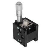 Manual Linear Stage Aluminum Alloy Z Axes Slide Table 19.6N Bearing for Alignment Positioning V1294-YM0703-3114230071711