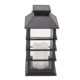 2Pcs Solar Hanging Lantern Candle Design LED Solar Outdoor Light Decor for Pathway Yard Lawn V1294-YM0703-3119230048011