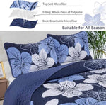 Lavish Quilted Coverlet and Pillowcases Set: Luxurious Comfort for Your Bed - Queen size V745-MAC080647Q13U