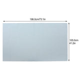 Grey Projector Screen Fabric Material for Business Use, Projection Cloth, 1 Set V1370-AZ4-08998