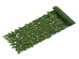 Faux Leaf Hedge Simulation Prevent Leaves Falling Off Decorative Artificial Fence Screen for Balcony V1294-YM0706-3111230185613