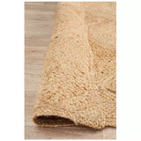 Natural Jute Rug 220 x 150cm for Living Room V178-69097