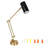 Wall Sconce Swing Arm Plug in Modern 3000K Warm Button Control with E27 Bulb LED Wall V1294-YM0710-3119230156311