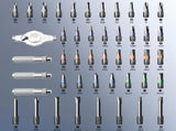 Professional Magnetic Screwdriver Kit 47 Items Including Metal Driver Heads For Furniture Bikes V1369-AZ3-W-14029