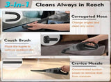 Portable Dustbuster,3500 PA Cordless Handheld Vacuum,Rechargeable Wet Dry Car Vacuum Cleaner V1192-AZ-W-31109