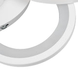 Modern LED Ceiling Light 4 Rings 3 Color Dimmable Acrylic Ceiling Light Fixtures 38W Modern V1294-YM0901-3119240061211