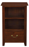 Tasmania 1 Drawer Solid Mahogany Timber Lamp Table V199-LT001PNM