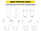 Induction Heater Inductor Coil Kits, Magnetic Mini Induction Heater Kit, Flameless Heat Accessories V952-ZYXQJBXQ8PC62C10LV0