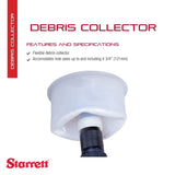 Starrett Debris Dust Collector - DB2 Durable Electric Drill Hole Saw Dust Bowl - Power Tool V1202-V1-SRTDB2