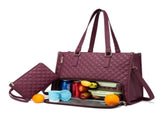 Wine red Insulated Lunch Bag and Laptop Cooler - Perfect for Keeping Food Fresh V888-ELOSUNG34241