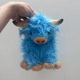 Blue Highland Cattle Chalk Bag Rock Climbing Equipment V1261-BLUEHIGHLANDCATTLE001