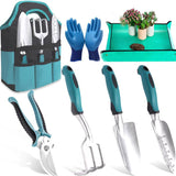 Set of manual gardening tools, aluminum gardening equipment, garden tool V1366-AZ2-W-02893