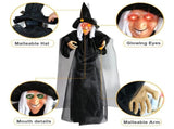 Event & Party under 50,Halloween Flying Witch Halloween Decor 70In Life Size Hanging Vocal With V1192-AZ-W-27864