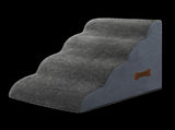 Pawz 4 Steps Pet Stairs Dog Ramp High Density Foam Grey PT1268-4-GY