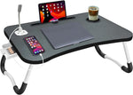 NNECN Laptop Desk Bed Table Tray Folding Breakfast Table Portable Lap Standing Desk Notebook Stand V728-NNE008-LAPTOP-TABLE