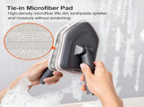 3-in-1 Extendable Cleaning System with Rotatable Head, Stiff Bristle Brush, Microfiber Pad, and V1107-CS-CBYSS