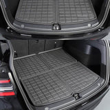6 piece Tesla Model Y Floor Mats for Front and Rear Trunk Front Passenger and Driver Side V63-847811