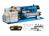 Metal Lathe 7'' x 14'', Mini Metal Lathe 0-2500 RPM Variable Speed,Mini Lathe with 4" 3-jaw V952-0618WXCC000000001V3