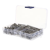 460-Piece Stainless Steel Picture Hanging Nails for Woodworking with -Resistant Plated V1369-AZ3-W-14376