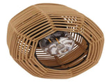 Solar Lantern Outdoor Hanging Solar Lights Waterproof Decorative Rattan Lantern for Table Patio V1294-YM0710-3119230151011