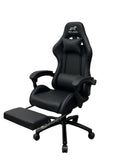 Gaming Chair With Headrest and Foot Rest - Black V957-SDGABLGASN3494S