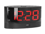 Digital Alarm Clock USB Charging Alarm Clock with 3 Vibration Modes and 2 Time Modes V1294-YM0523-3115220032811