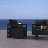 Alfresco Serenity Outdoor Lounge Set White V264-OTF-543A-WHE-5PC
