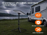 Tripod Mount for Starlink Gen 3, Adjustable Portable Ground Stand with 360&deg Rotation, 90&deg Tilt, V1181-ZY008