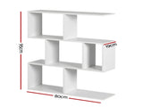 Artiss Floating Wall Shelf Bookshelf 3-Tier Display Storage Organiser White FURNI-C-WALL-01-WH