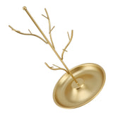 Jewelry Tree Stand Iron Branch Jewelry Display Hanging Organizer Tree Tower Rack for Necklaces V1294-YM0901-3117230360511