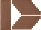 15PCS Stair Treads, Non-slip Mats for Wooden Steps, 29.9" x 7.9" Indoor Stair Carpet Treads with V1192-AZ-W-18320