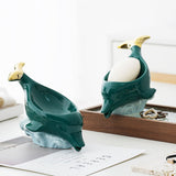 Dolphin Ceramic Box Drain Dish Box Bathroom Supplies Home Decoration Accessories Drain V1294-YM0523-10335929