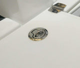 Boat Latches Stainless Steel 2", Latch Hatch Round Pull Marine Flush Locking Lift Handle Deck - Non V1259-DP01-A-1347