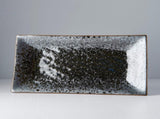 Platter Rectangular 33cm Black Pearl Glaze V637-C6121