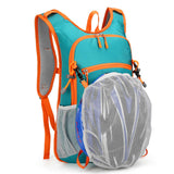 Black and Orange Patchwork Style Lightweight Outdoor Cycling Backpack - Durable and Water-Resistant V888-ELOSUNG17155