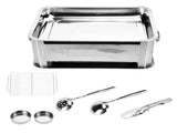 Barbecue Grill Thickened Stainless Steel Grilled Stove Charcoal Alcohol Grill Rectangular Grill V1294-YM0714-3111210265814
